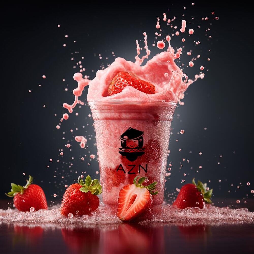 Fresh Strawberry Slushy