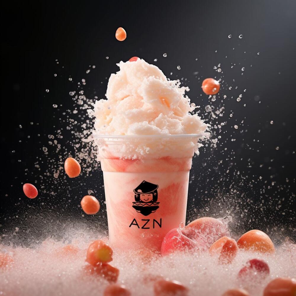 Fresh Lychee Slushy