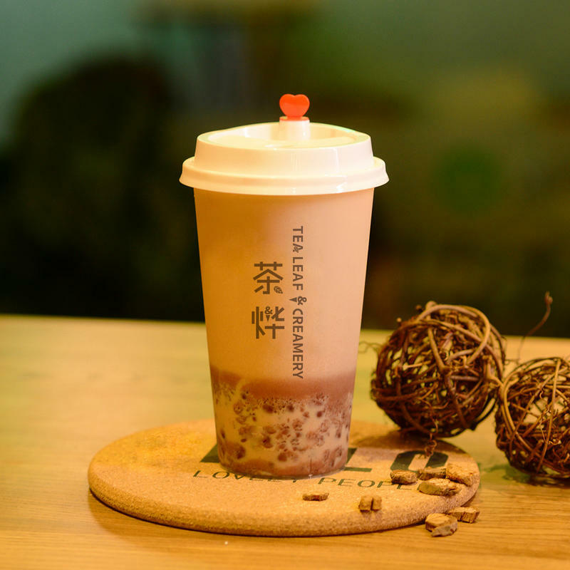 Red Bean Milk Tea